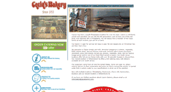 Desktop Screenshot of caciabakery.com